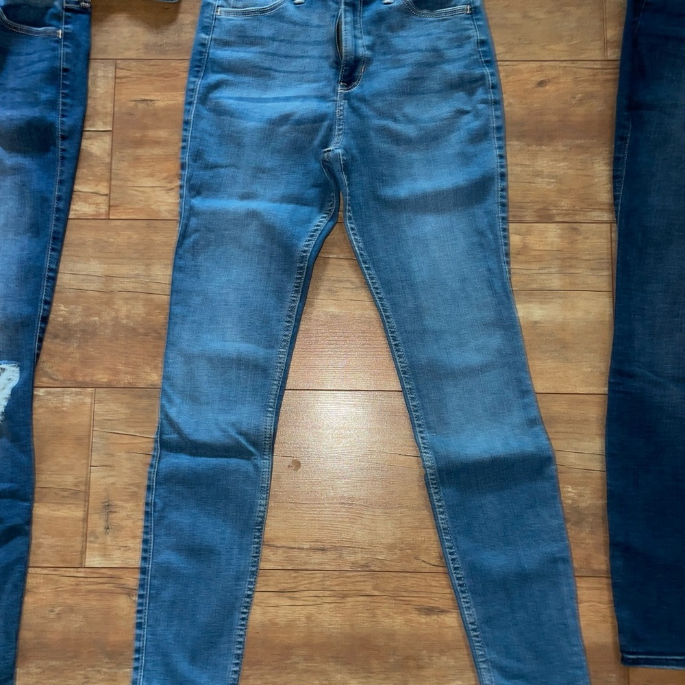 Hollister Blue Skinny Jeans Modern Fit